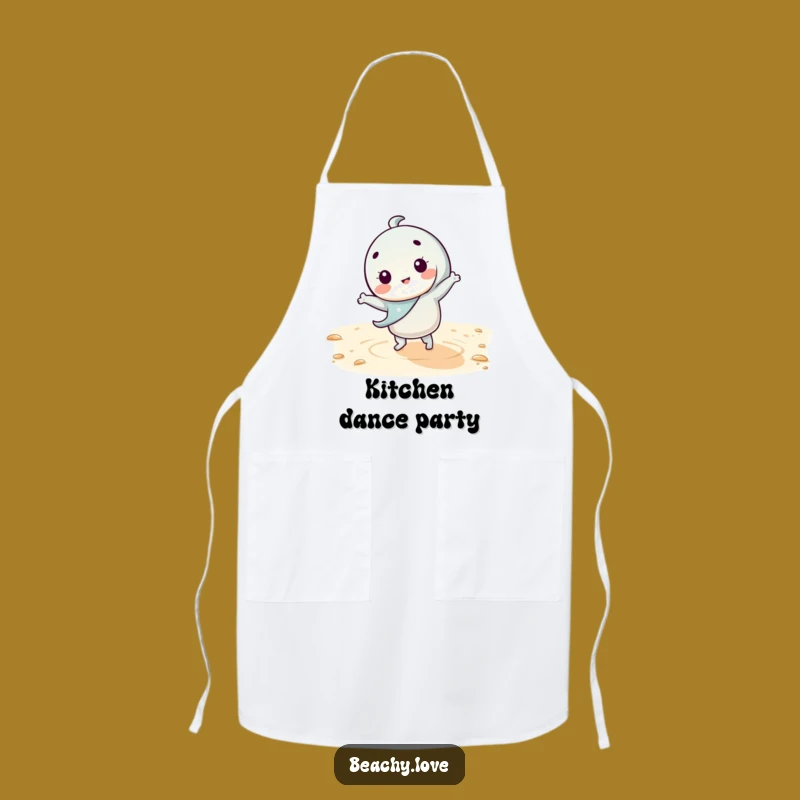 Funny Kawaii Dance Apron - Hilarious Kitchen Moves for Fun Cooks!