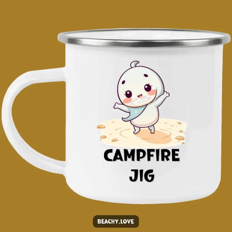 Funny Kawaii Dance Camping Mug - Adventure Humor for Fun Times!