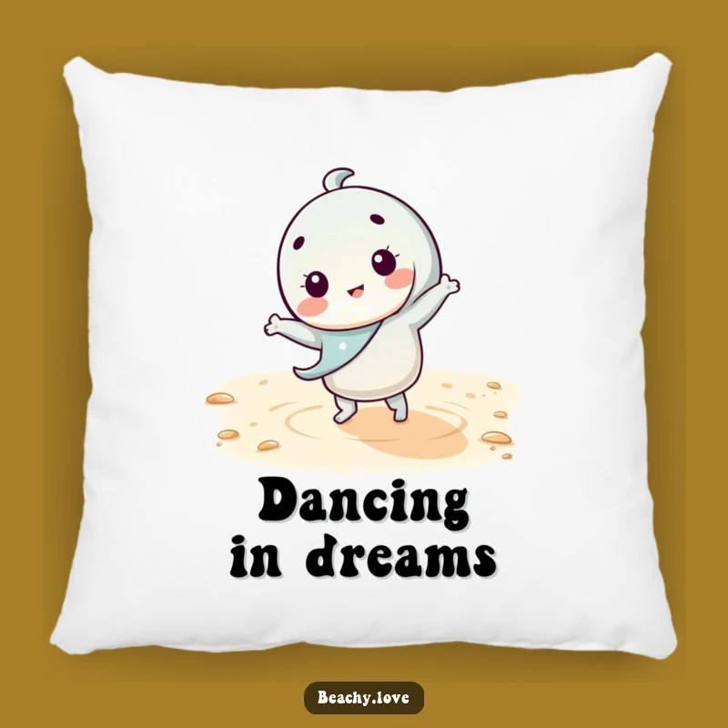 Cozy Funny Kawaii Dance Pillow - Adorable Humor for Your Couch!