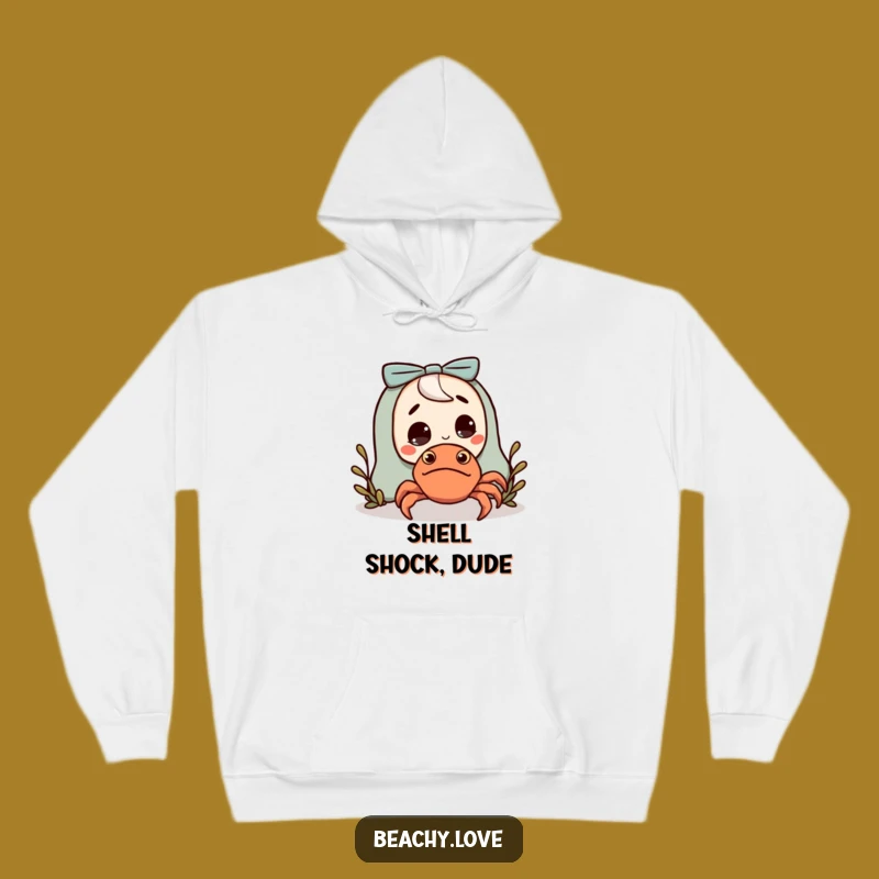 Funny Hermit Crab Hug Hoodie: Stay Cozy with a Hilarious Surprise
