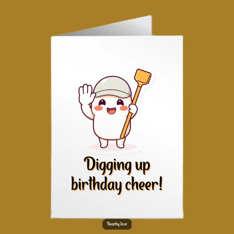 Free Printable Birthday Card: Saluting Sailor Funny Downloadable Gift