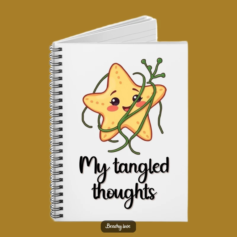Funny Starfish Seaweed Notebook: Hilarious Journal for Beach Lovers & Gift