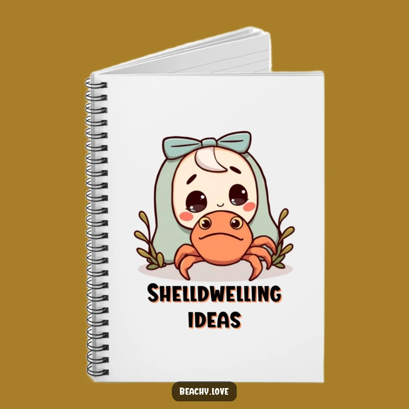 Funny Hermit Crab Surprise Notebook: Jot Down Laughs Hilariously